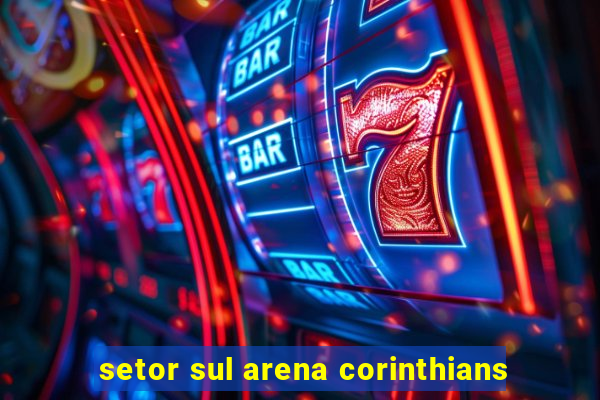 setor sul arena corinthians